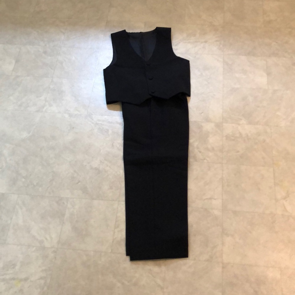 Vest and dress pants